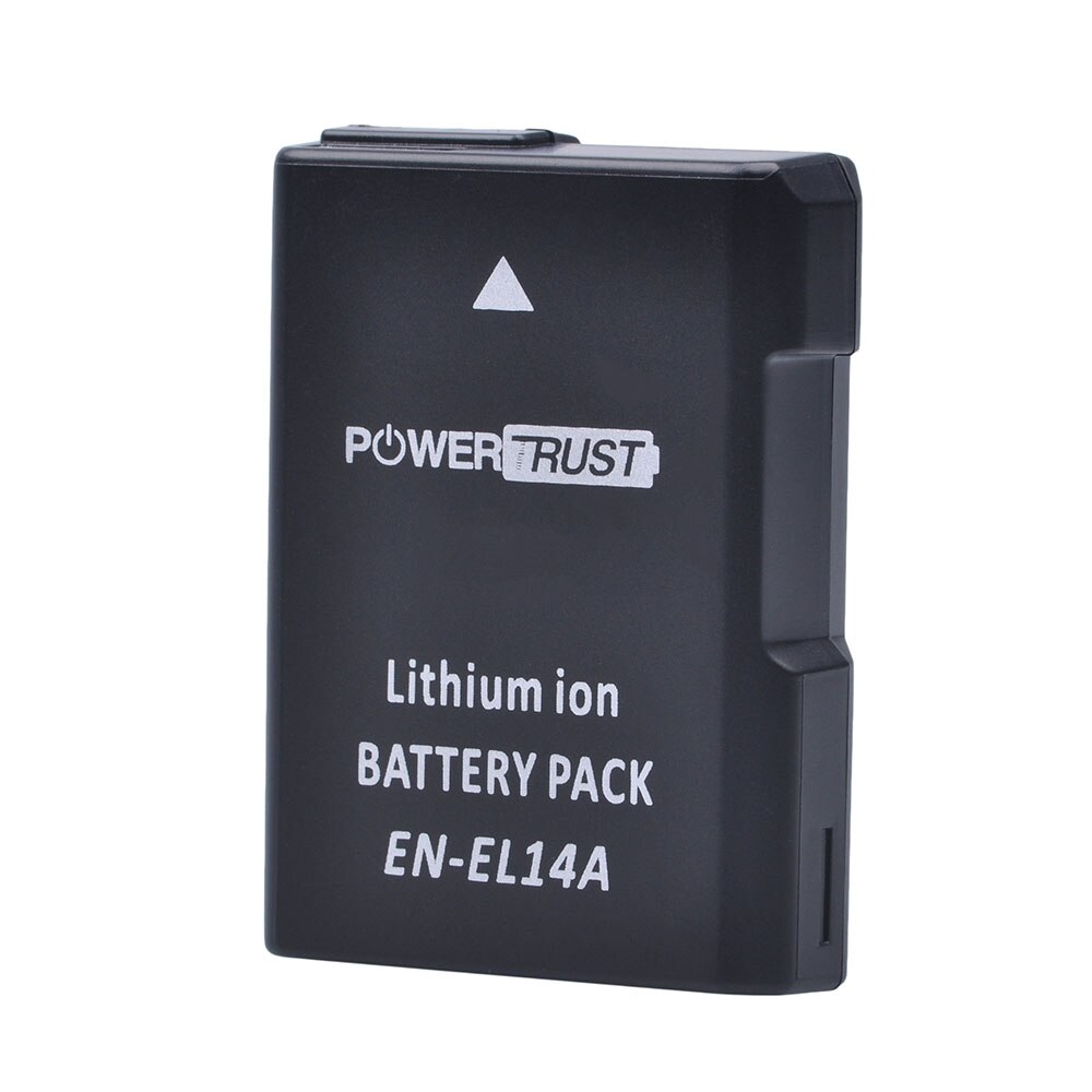1pc 1500 mah en -el14 en-el14a og  el14 batteri til nikon  d90 d300 d5300 d5200 d5100 d3300 d3200 d3100 til coolpix  p7100 p7200: 1 batteri