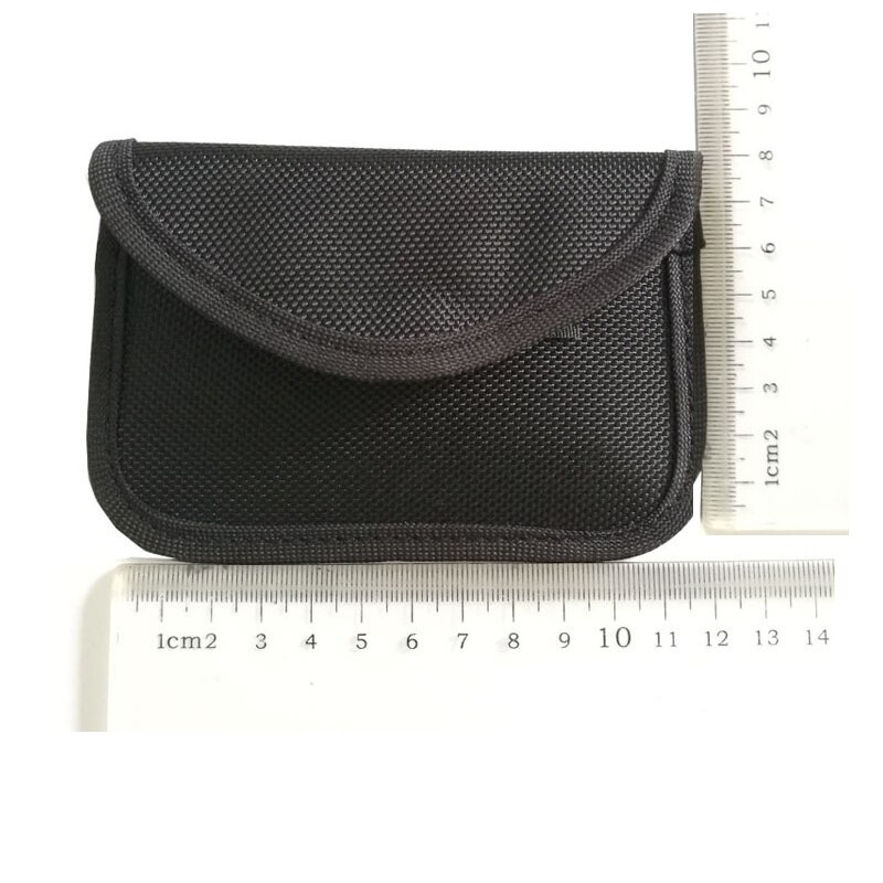 Moda anti-Furto Portafoglio Chiave Segnale Blocker marsupio Sottile Moneta Cassa Del Sacchetto Uomo Supporto da auto Portachiavi Organizer