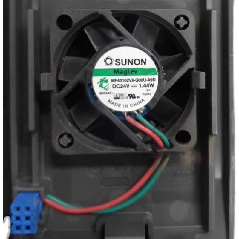 Cooling Fan for SUNON MF40102VX-Q00U-A9D 24V 1.44W 2-wire Silent Computer Fan 4010 40x40x10mm