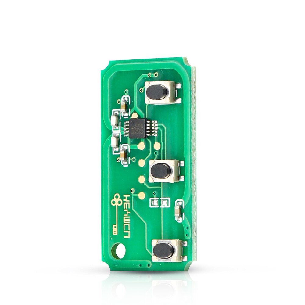 KEYYOU mando a distancia para llave de coche 4D60/63 433MHZ para Ford Focus 2 Ecosport, Kuga, Escape C Max Ka 3 botones HU101 Blade: Circuit Board