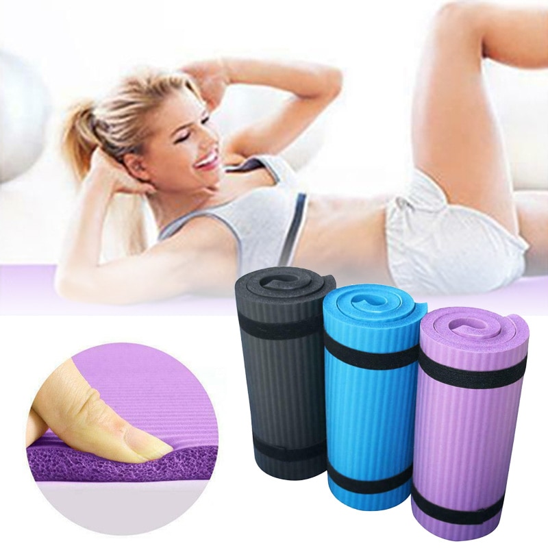 15mm super tykke fitness yogamatter knepute sport pilates trening tapete gymnastikk dansematter antiskli massasjebad gymnastikk