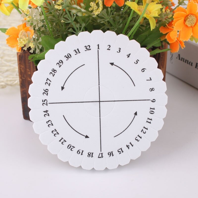 Disco de cordón de cuentas Kumihimo cuadrado redondo 2 uds/placa de trenzado de disco, tabla de espuma de joyas trenzadas DIY para hacer manualidades hechas a mano