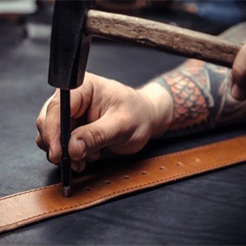 1 Punching Leather Hole Punch Round Steel Leather Craft Hollow Hole Punch 1mm-25mm Metal Gaskets Plastic Rubber Tools