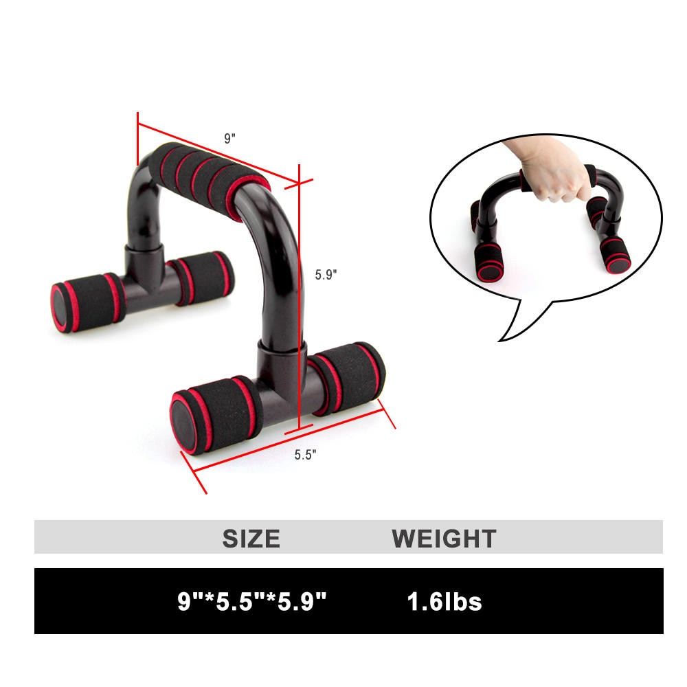 1Pair Push Ups Stands Grip Fitness Equipment Handles Chest Body Building Sports Exercise Muscular Training Push up racks