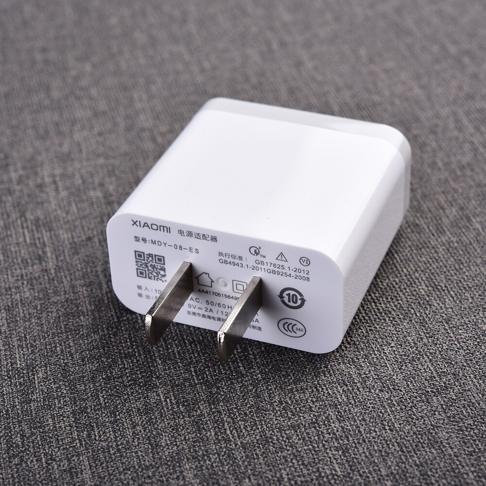 Xiaomi Fast Charger 18W Qc 3.0 Redmi Note 8 Pro Charger Adapter Type C Lading Kabel Voor Mi CC9e a3 9T K20 Pro Redmi Note 7 8 8T