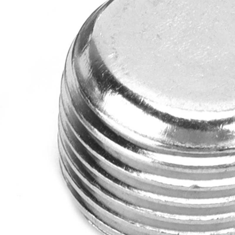 Pipe Plug Male Thread Fitting Pipe Plug Male Thread Countersunk Acid-Resistance Internal Hex Thread Male Plug 1/2in NPT for Car