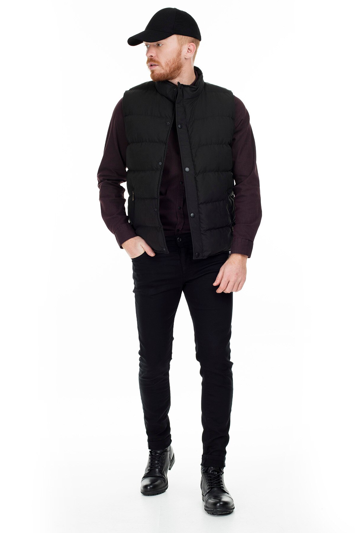 Buratti cuello vertical Chaleco Ajustado Chaleco de hombre 5624905 W0