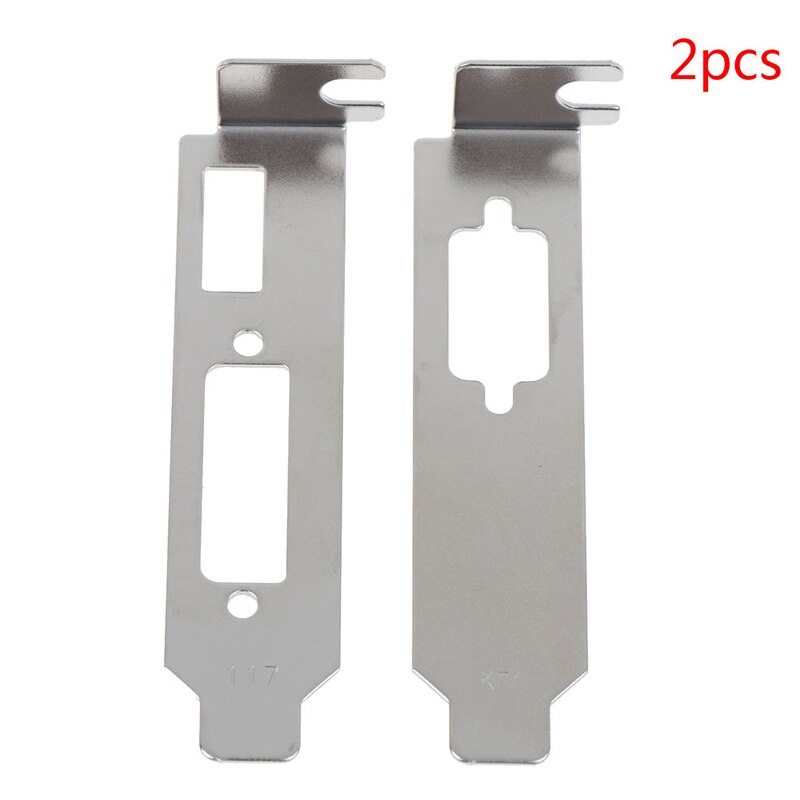 2pcs/ set Low Profile Bracket Adapter HDMI DVI Port For Half Height Graphic Video Card Set: Default Title