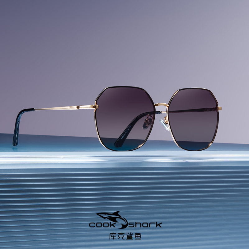 Cook Shark Gepolariseerde Zonnebril Dames - Vlinderstijl - UV400 Anti-verblinding