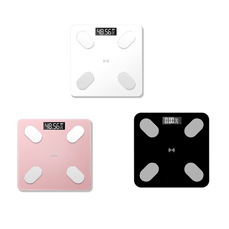 Bluetooth Scales Body Weight Bathroom Scale Smart Backlit Display Scale Body Weight Water Muscle Mass BMI