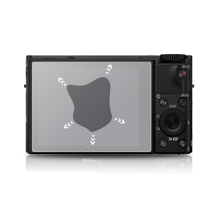 2 pcs Camera Display Screen Protector Film For Sony RX100 DSC-RX100VI black card M6 M7 9H LCD Tempered Glass