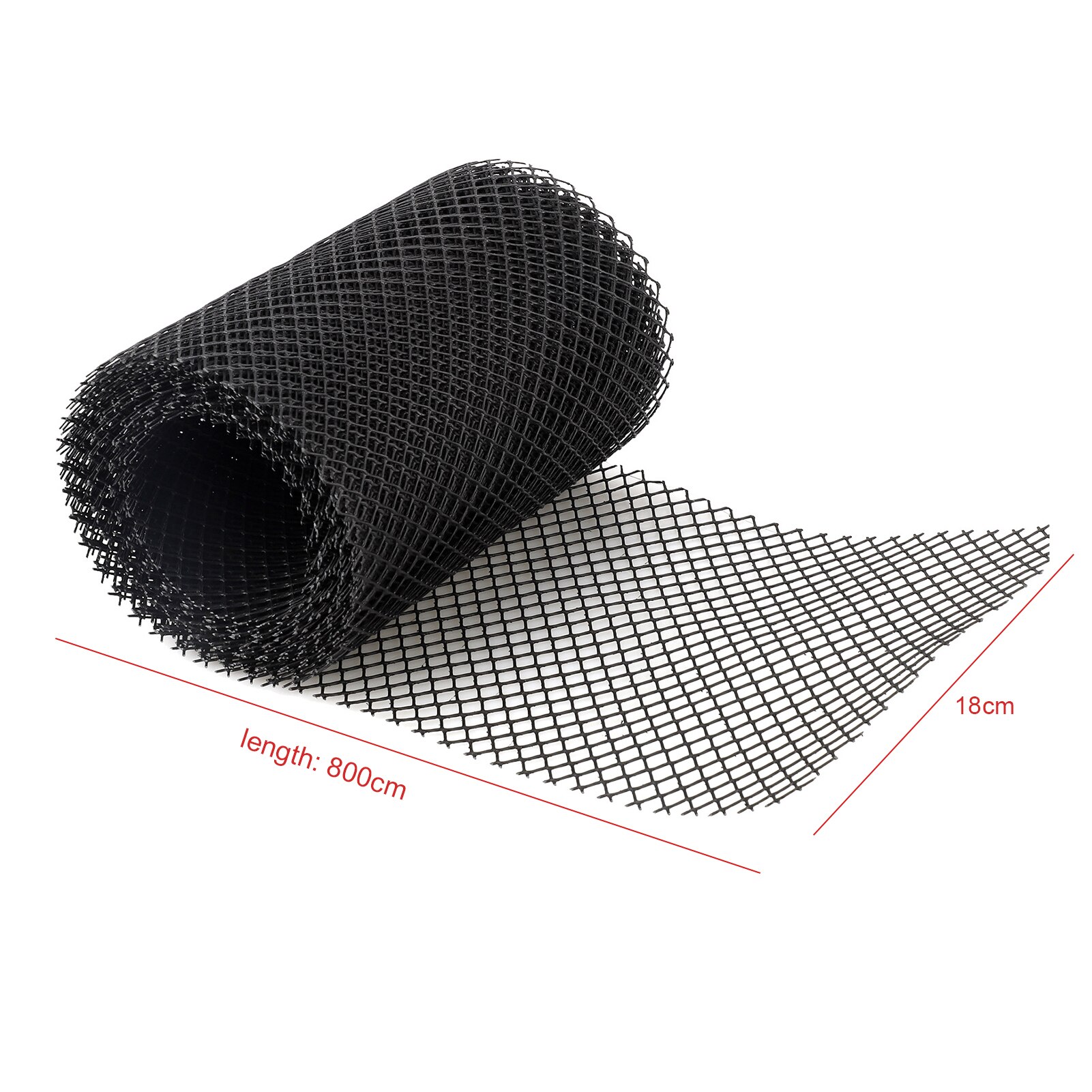 18*800cm Roof Gutter Guard Mesh Protector Leaf Protection Cover Netting ...