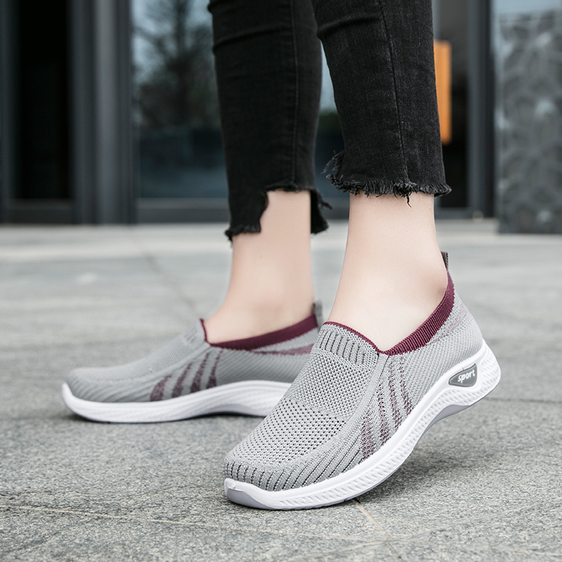 Sportskor dam bekväma löparskor storlek 50 platta sneakers dam sporterbjudanden svarta canvas sneakers träningsskor