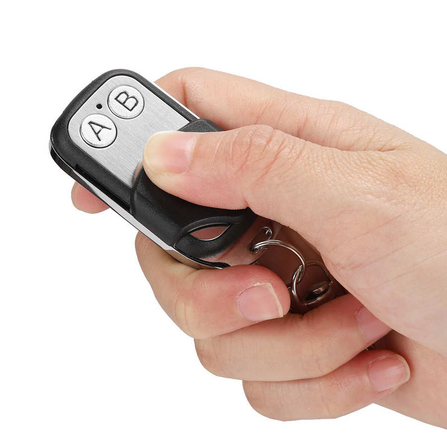 Récepteur de commutateur de télécommande DC 12V 2 canaux avec 2 émetteurs + 1 récepteur