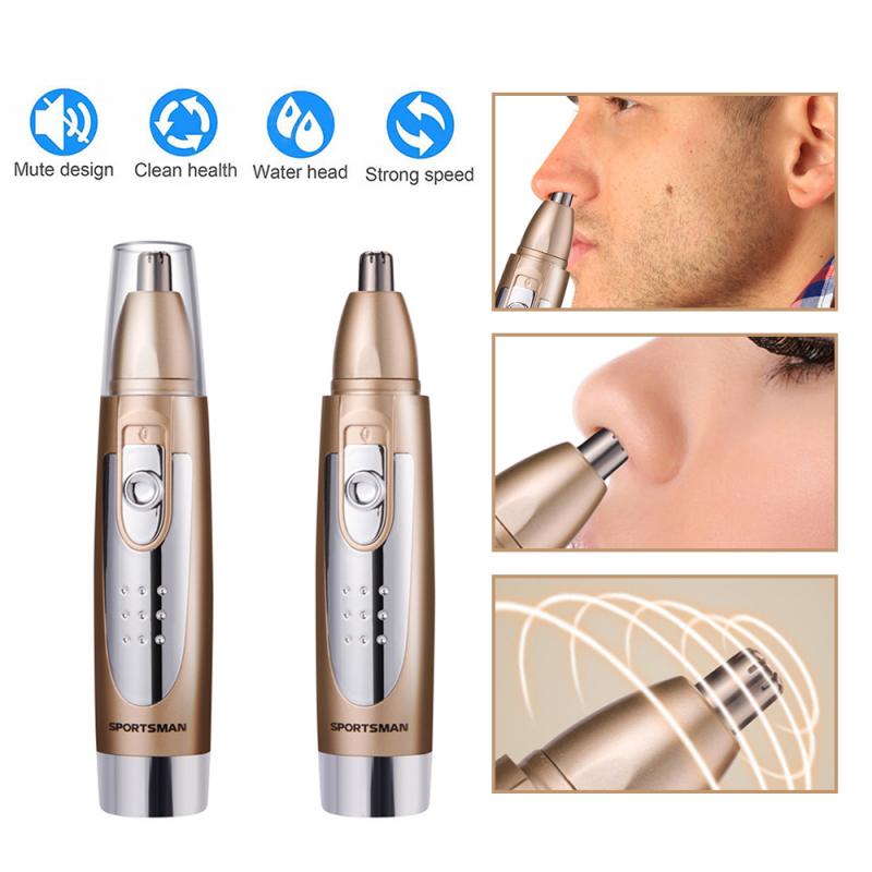 Portable Electric Nose Ear Trimmer For Shaving Nose Ear Clip Beard Hair Shaver Machine Safe Personal Care Men