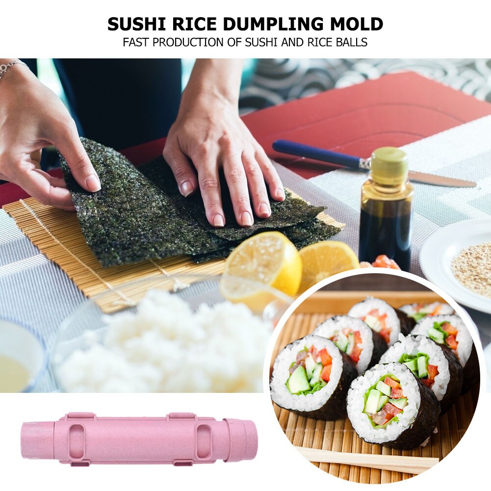 Rice Roll Mold Sushi Maker Roller Bento Japanse Sushi Bazooka Groente Vlees Rolling Diy Sushi Making Machine Gadgets