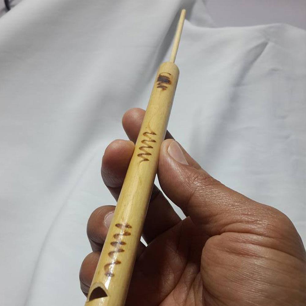 Flauta de agua resistente de bambú de madera de Color instrumentos musicales silbato alondra Mini flauta de pájaro de la primera infancia música
