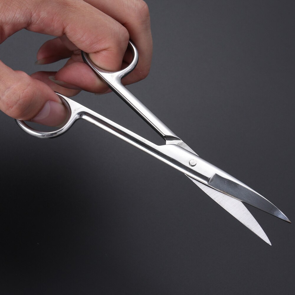 Stainless Steel Eyelids Stickers Scissors Makeup Scissors Facial Nose Hair Scissors Beauty Tool