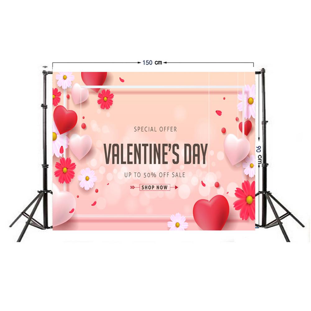 Wall studio valentines baggrund prop skærm foto baggrund ikke-falmende bord kunst klud fest dekorativt tilbehør: Jeg