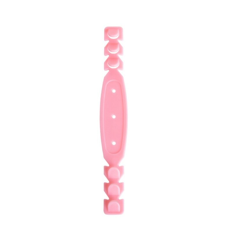 W Mask Strap Extender Anti-Tightening Mask Holder Hook Ear Strap Accessories Ear Grips Extension Mask Pain Relieved Buckle Ear: Pink