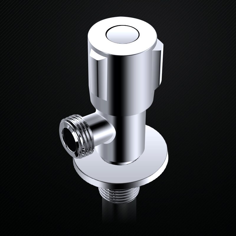 Filling Valves 304 Stainless Steel Angle Valves 1/2"Male x 1/2" Male Bathroom Bidet Valve Bathroom hardware Kitchen Sink Valve