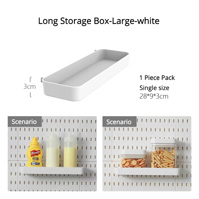 DIY Stecktafel Zubehör Küche Organisation Kein Bohrer Hängen Regal Lagerung Haken Zauberstab Organizer Handwerk Für Garage Zimmer: Gelb