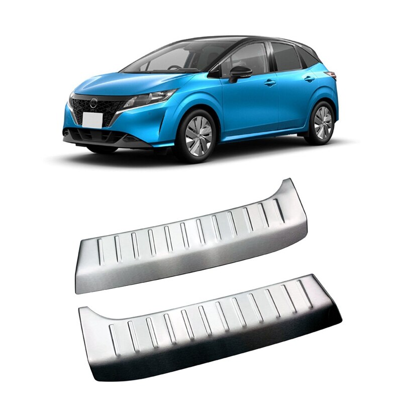 Car Rear Bumper Built-in Rear Guard Trunk Anti-Scratch Guard Car Accessories for Nissan Note E13