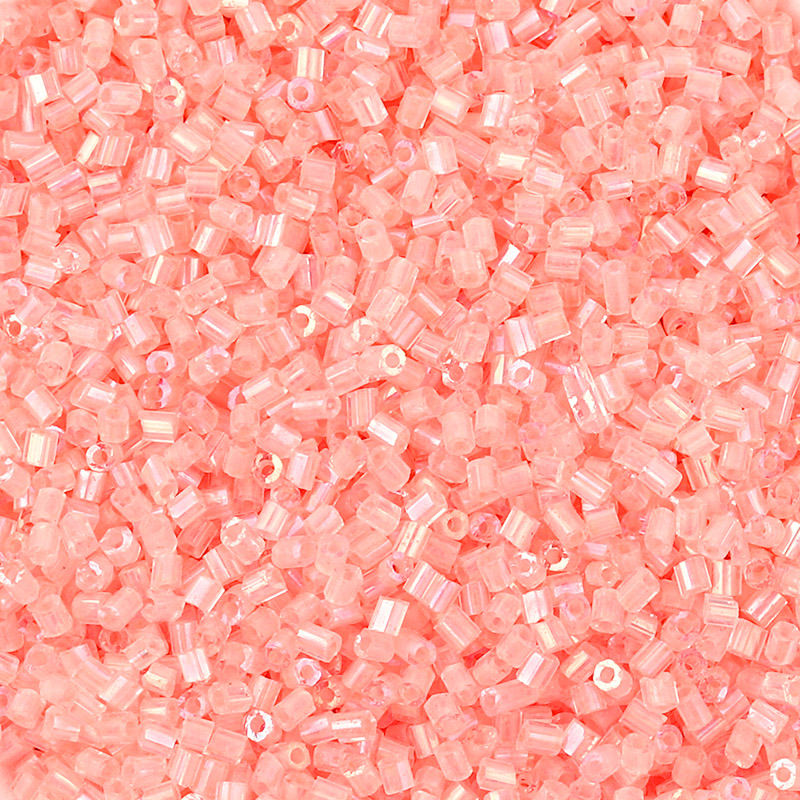1100 pièces 2mm AB couleur perles Tube forme verre perle perles de rocaille pour la fabrication de bijoux perles d'espacement en vrac bracelet à bricoler soi-même collier