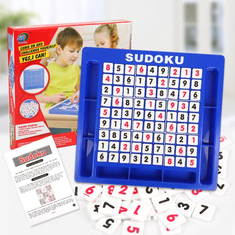 Math Speelgoed Negen Paleis Sudoku Plaat Game Kinderen Ontwikkelen Logisch Denken Redeneren Training Klassieke Leren & Onderwijs Speelgoed