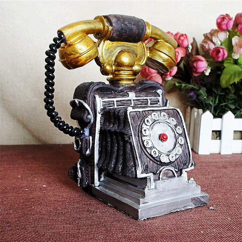 Retro harpiks dekorativ telefon bar restaurant stue dekoration c