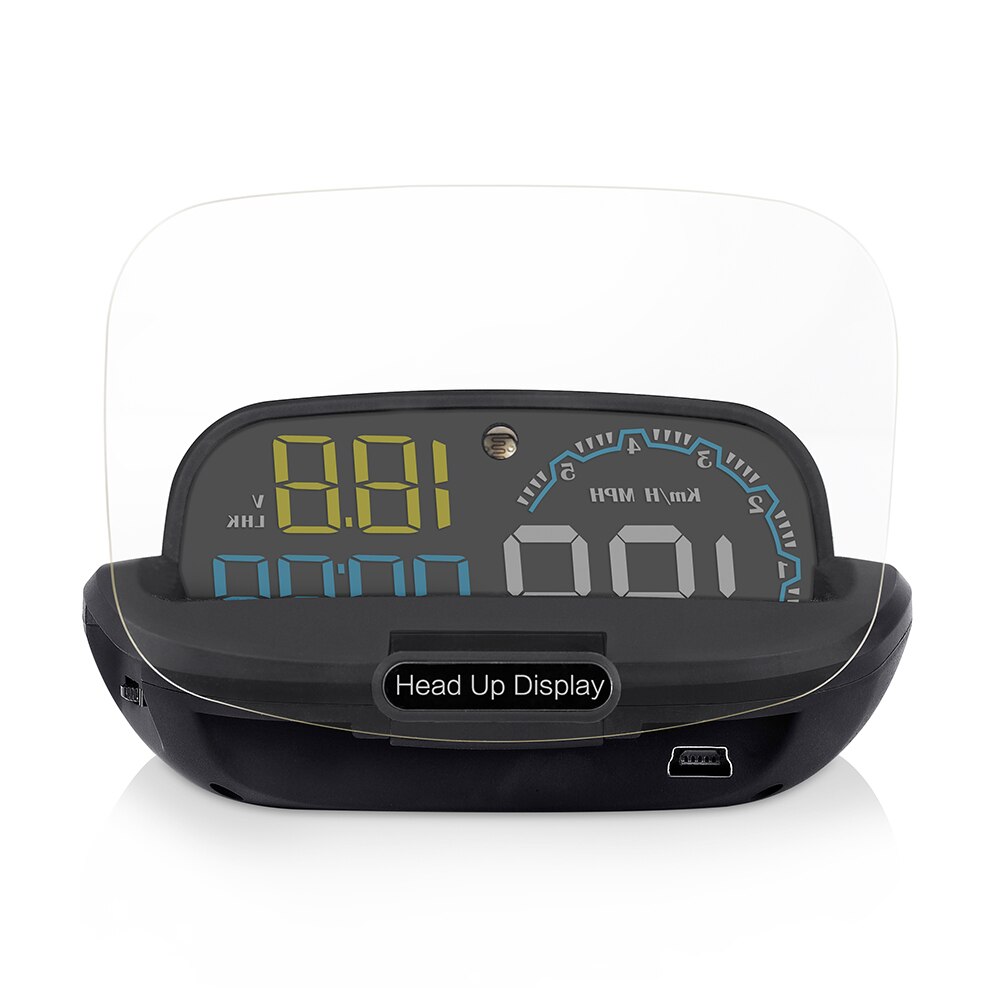 HUD Display C600 Head Up Display Car HUD C600 OBD OBD2 Projector Digital Speedometer Head Up Display Car Speed Security Alarm