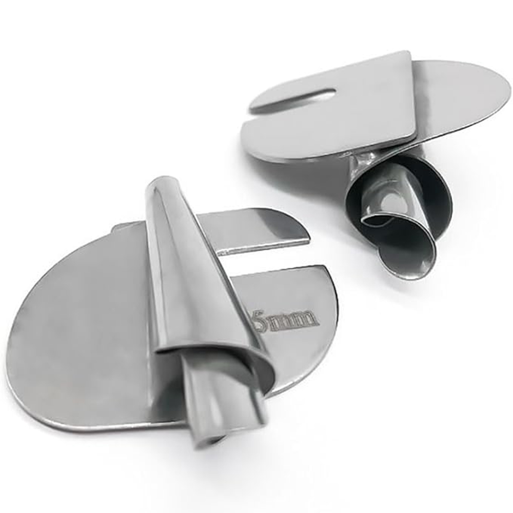 Prensatelas para dobladillo enrollado de costura Universal, tubo de tracción de 3-10mm, rodillo de borde en espiral, tubo extractor de dobladillo, accesorios de costura, 8 Uds.