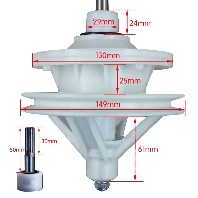 10 teeth shaft height 30/40/45/50mm Washing machine reducer 2022: 50 C