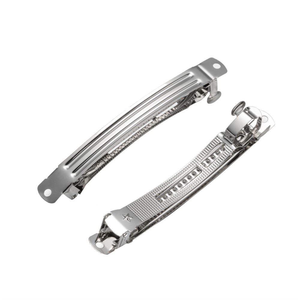 10 Uds. Pasador francés de Metal, pinzas para el cabello, alfileres, Base en blanco para niñas y mujeres, accesorios de horquilla DIY, suministros para fabricación de joyas, manualidades