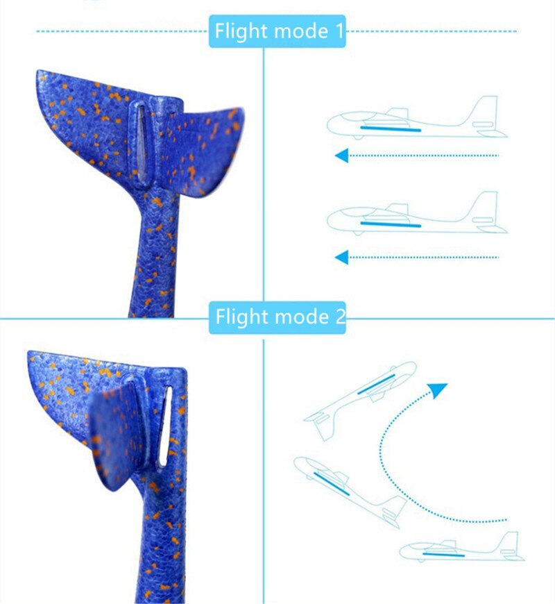 48Cm Grote Hand Launch Gooien Schuim Vliegtuig Epp Vliegtuig Model Glider Vliegtuig Vliegtuigen Model Outdoor Diy Educatief Speelgoed Voor kinderen