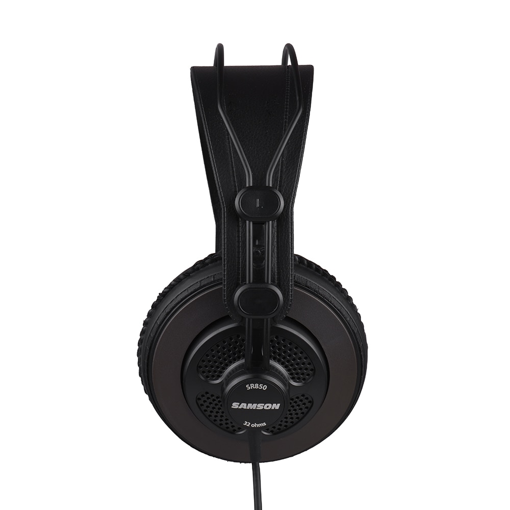Samson Sr850 Professionele Monitor Headset Brede Dynamische Semi-Open-Back Studio Referentie Hoofdtelefoon Voor Muzikant Dj Muziek Spel