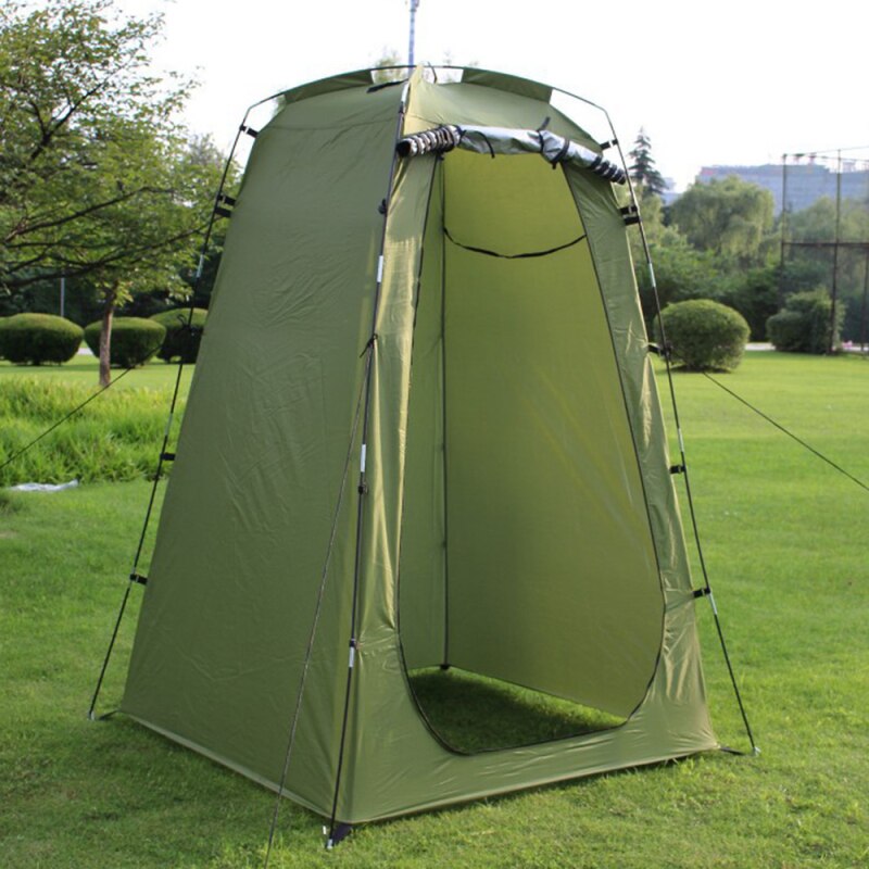 Toilet telte bærbart udendørs brusebad bad telt omklædningsrum vandtæt camping telt læ strand privatliv