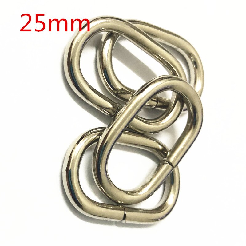100 stücke metall Oval Ring Uhr bekleidungs Schnallen DIY Zubehör Nähen 16mm 20mm 25mm 32mm 35mm 38mm 50mm 65mm: Durcheinander