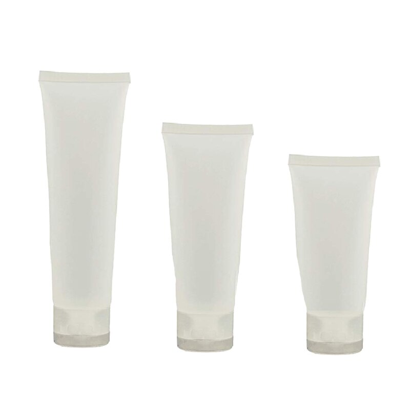100 Stuks Lege Draagbare Reizen Buizen/Hervulbare Tube 30Ml 50Ml 100Ml Lege Cosmetische Soft Tube Reizen make Container