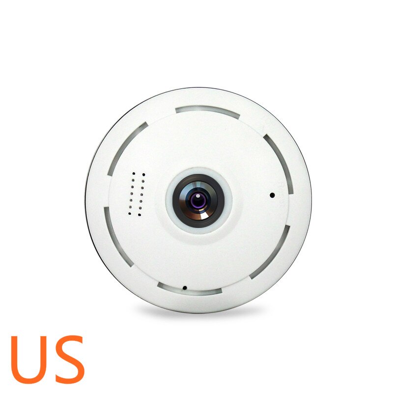 360 Degree Home Security IP Camera 960P Smart Panorama Wireless Fisheye Lens CCTV Wifi Camera Baby TF Card Monitor: US