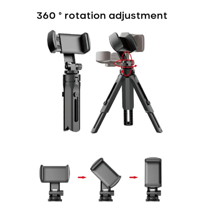 Stativ Telefon Halfter Clip Ständer Für Universal- Telefon Protable Mini Stativ Mit Nicht Bluetooth Fernauslöser Für IPhone Kamera