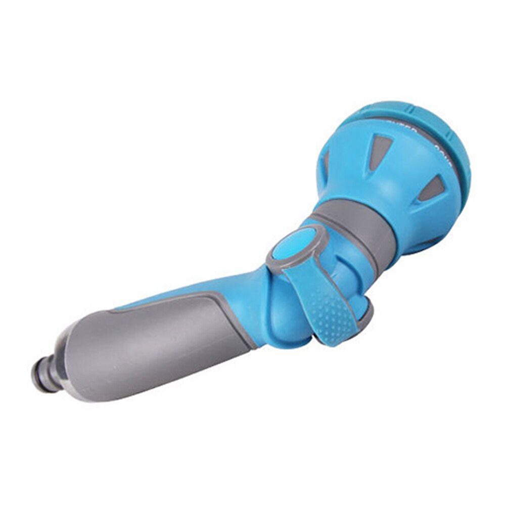 Vridbart huvud 8 mönster sprutmunstycke ergonomiskt handtag trädgårdsslang vatten sprinkler högtrycks biltvätt bevattningsverktyg