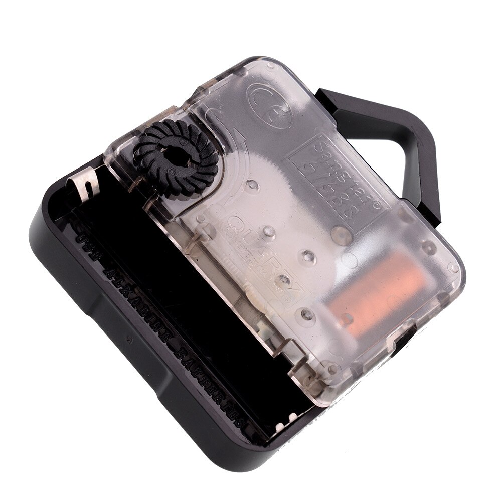 Klassieke Rustig Quartz Klok Beweging Drie Zwarte Handen Mechanisme Onderdelen Set Kit DIY Klok Onderdelen Accessoires Wandklok Home Decor