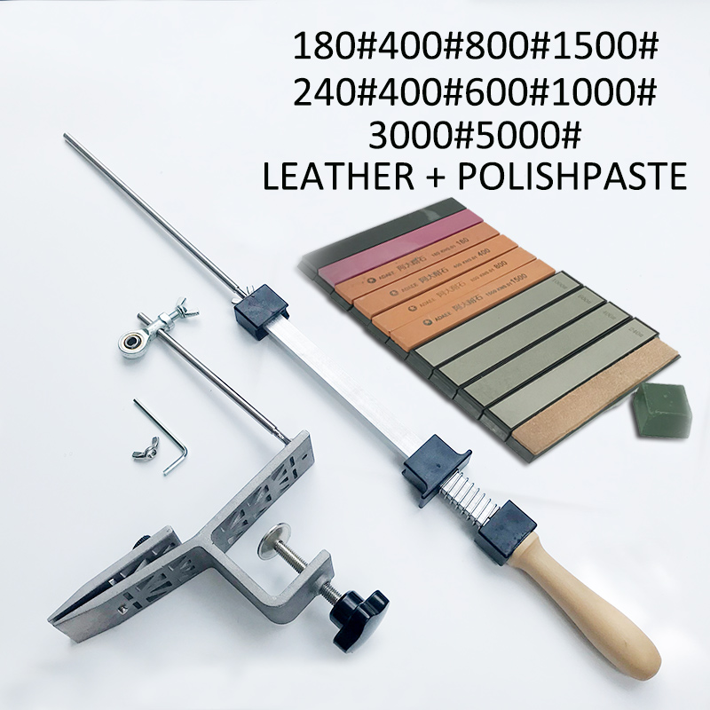 Sharpener Improved Fixed Angle Sharpener Knife Sharpener Sharpening System White Corundum Oil Stone GT: 4YOU 4J 2B PG