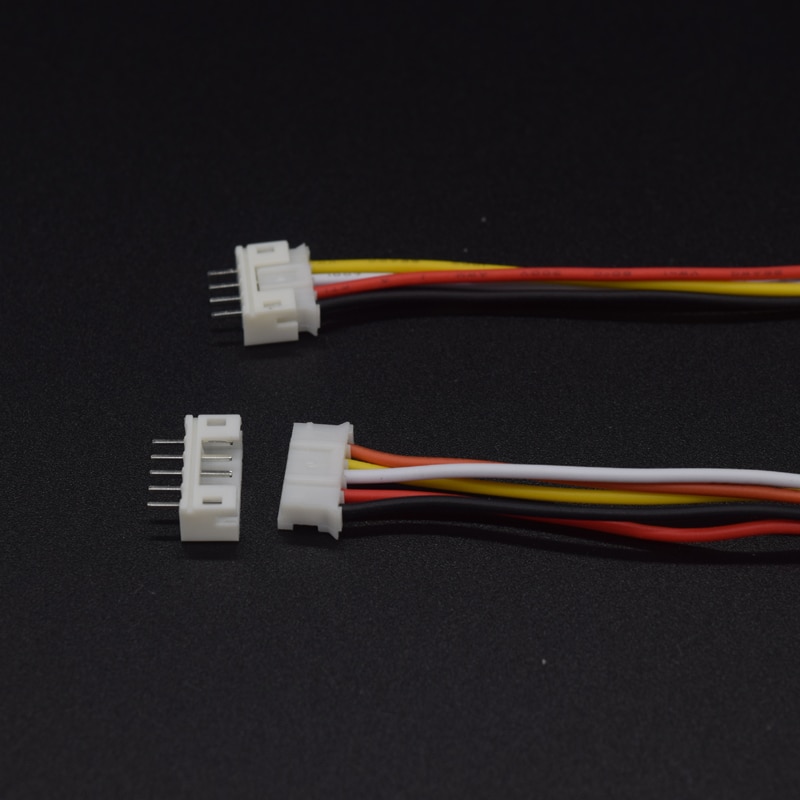 10Sets Mini Micro Jst 2.0 Ph Man Vrouw Connector 2/3/4/5/6/7/8/9/10-Pin Plug Met Terminal Draden Kabels Socket 200Mm 26AWG