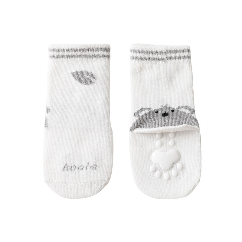 Warmom Baby Kids Sokken Voor Meisjes Jongens Kinderen Meisje Anti Slip Kind Jongen Warme Peuter Grappige Pasgeborenen Vloer Kid Boys &#39;sok Winter: WHITE