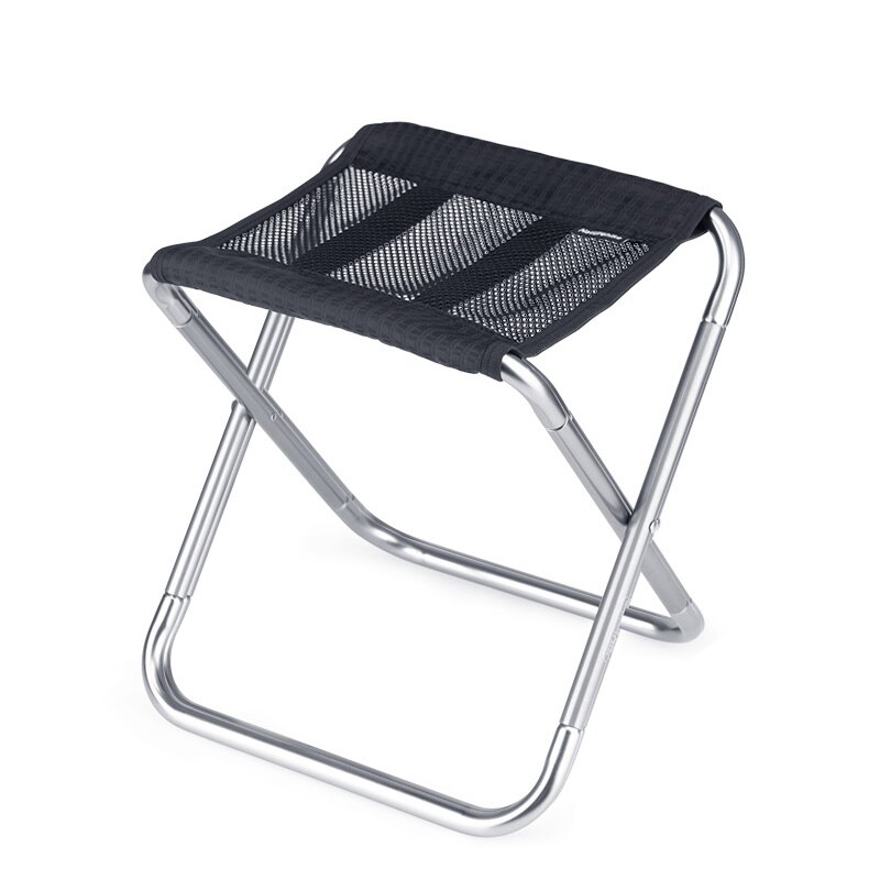 Naturehike Outdoor camping folding stool portable hiking picnic fishing 7075 aluminum chair: Default Title