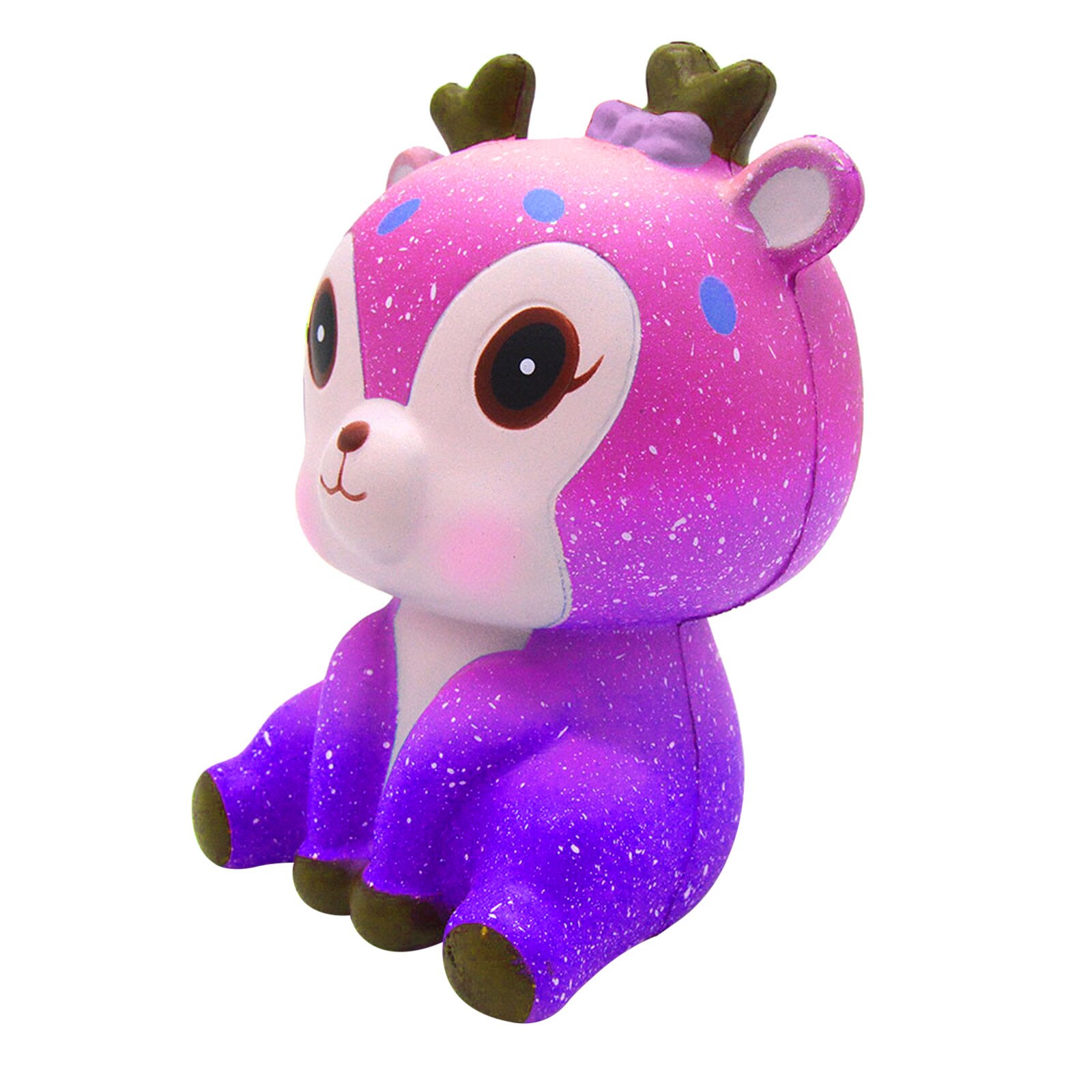 Squishy Kawaii dessin animé galaxie cerf Squishies jouet serrer Squishi jouet Squishie lente augmentation soulagement du Stress jouets pour enfants