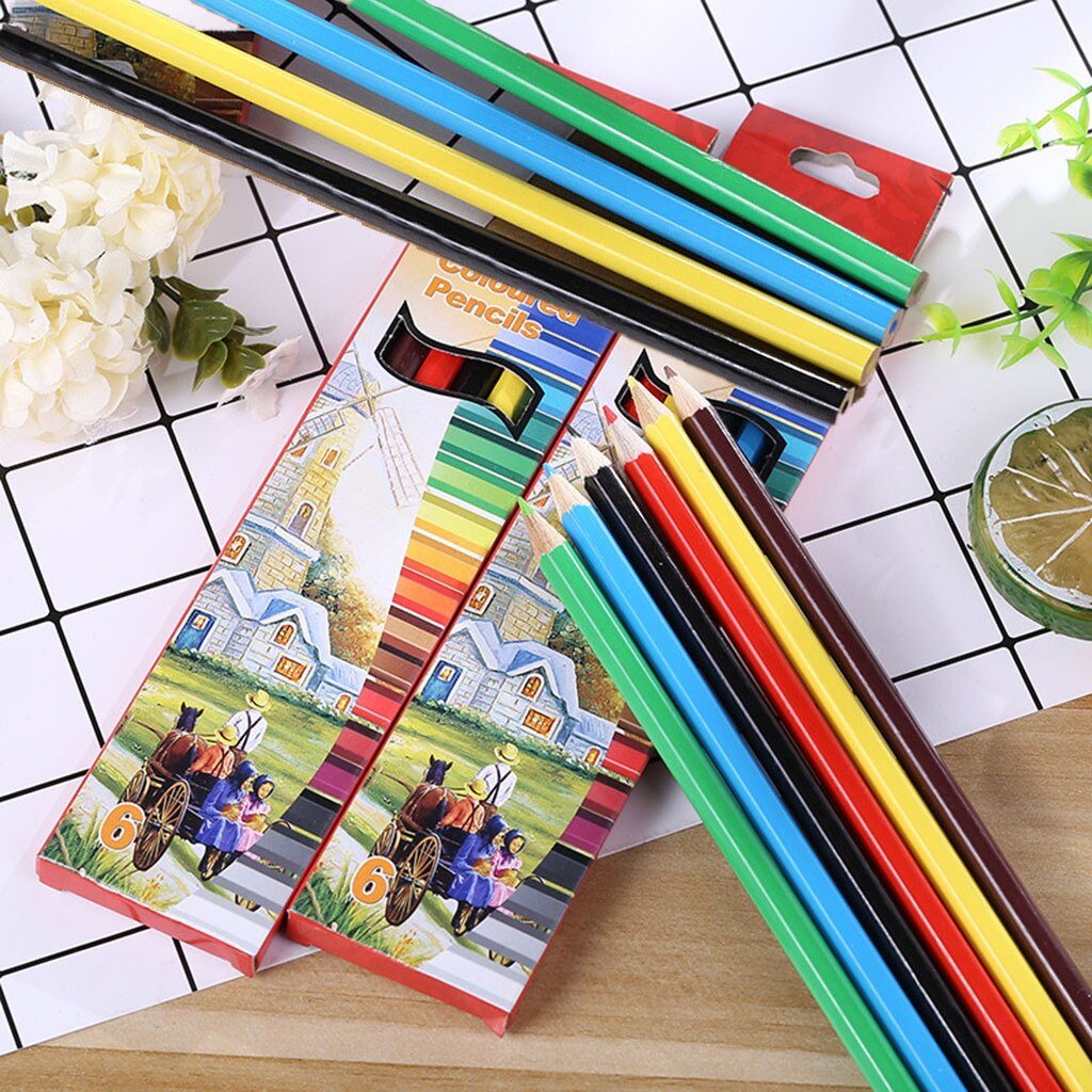 Imagination Painting Tools Child Pencil Set Marker Album Sketch Marker Brush Colored Pencils Funtime Entertainment Time At Home