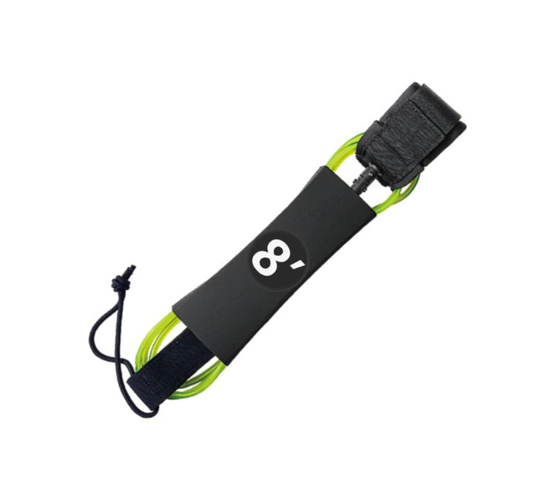 Correa de Surf de 6-10 pies, tabla de SUP, cuerda para pierna de Surf, correa para tabla de Surf, giratorios de acero inoxidable de TPU, tabla de Paddle inflable, cuerda para pie Longboard: Verde